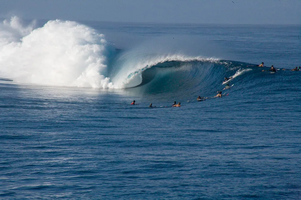 La vague de Teahupo'o